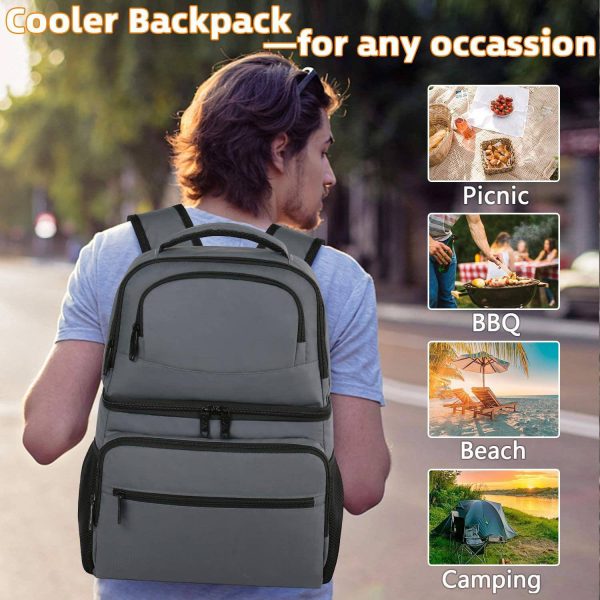 5L Durable Nylon Backpack – Fits Laptop and Cooler Bag