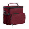 15L Oxford Insulated Cooler Bag w/ Handle for Outdoor Picnic