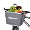 Foldable Detachable Oxford Bicycle Basket w/ Aluminum Handle
