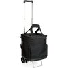 6 bottle Wheeled Trolley Wine Insulated Cooler Bag