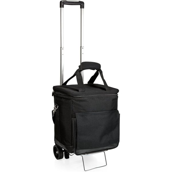 6 bottle Wheeled Trolley Wine Insulated Cooler Bag