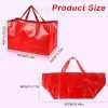 PP Woven Waterproof Foldable Shopping Bag w/ Handle