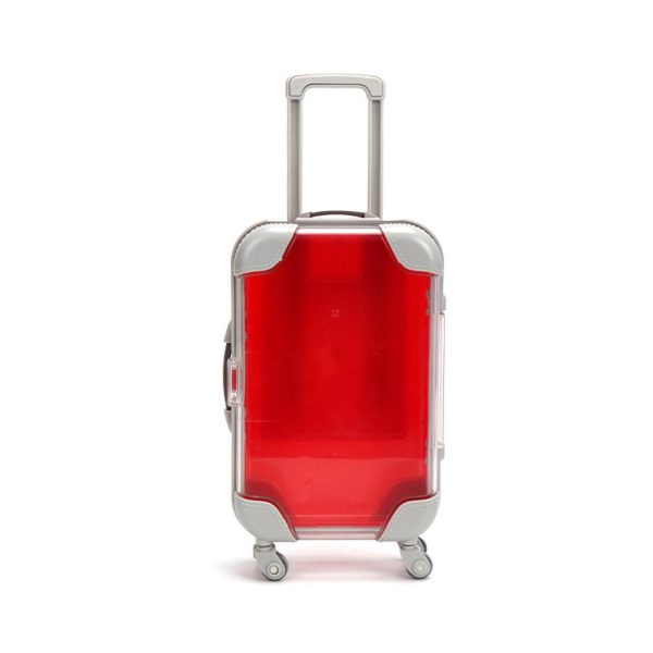Mini Safe Plastic Travel Suitcase Toy Storage Box