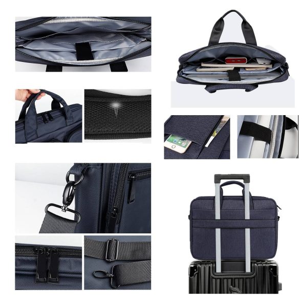 Laptop Messenger Briefcase Shoulder Bag
