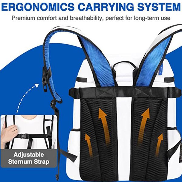 22L Oxford Fabric Insulated Camping Cooler Backpack