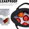 7.5L Waterproof Oxford Cooler Lunch Bag w/Handle for Picnics