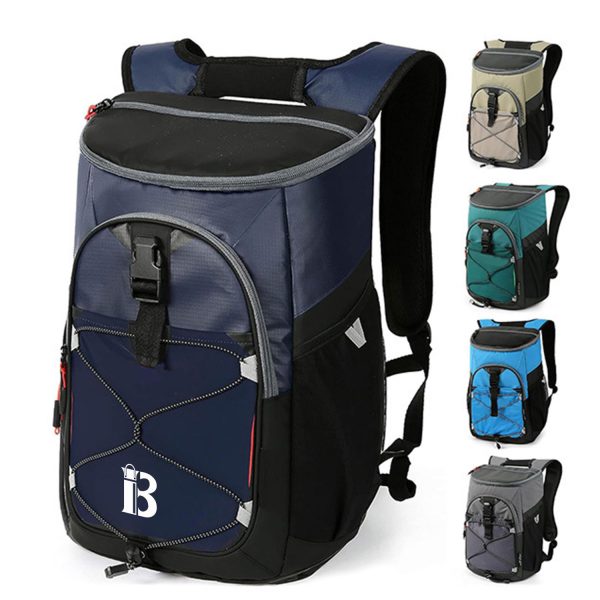 15L Insulated Oxford Picnic Backpack for Outdoor Camping