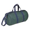 Lightweight Round-Shaped Canvas Gym Travel Bag w/ Strap