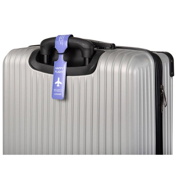 Durable PVC Luggage Tags Suitcase Label for Travel