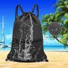 Durable Polyester Drawstring Gym Bag– Swim & Basketball