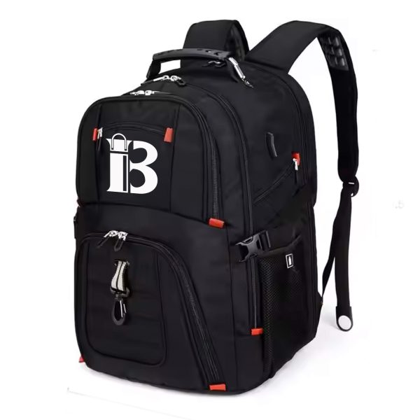 50L PVC Large Capacity Travel Backpack w/ USB Port