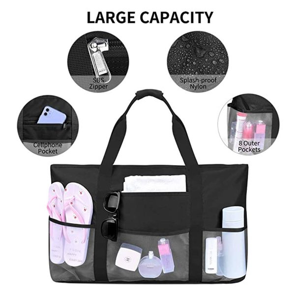 Extra Large Mesh Beach Bag