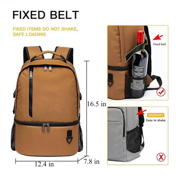25L Large Capacity Insulated Cooler Backpack for Camping
