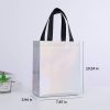 Reusable Waterproof Iridescent Non Woven Tote Bag