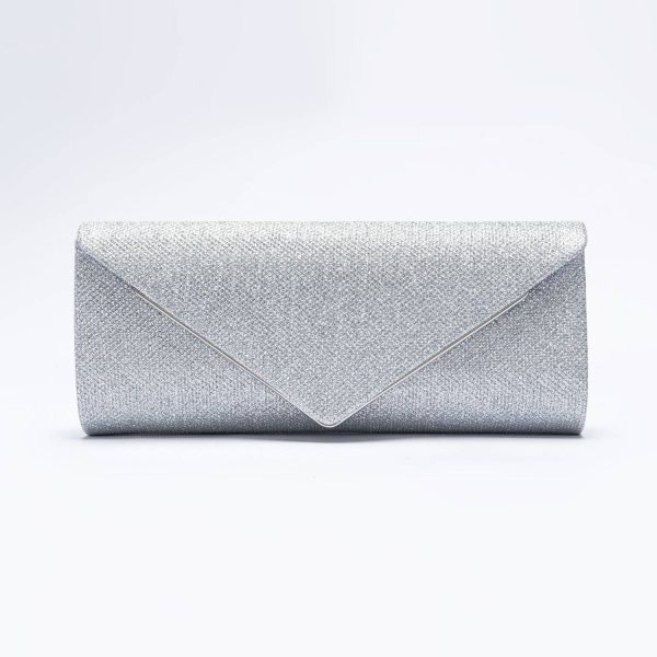 Women's Envelope Clutch Bag with Detachable Chain