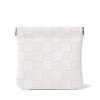Travel Mini PU Makeup Bag with Snap Closure & Nylon Lining