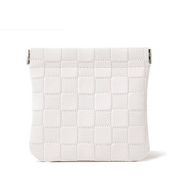 Travel Mini PU Makeup Bag with Snap Closure & Nylon Lining