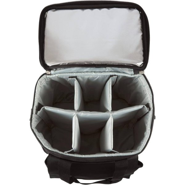 6 bottle Wheeled Trolley Wine Insulated Cooler Bag