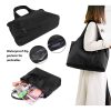 Nylon Waterproof Large Tote Shoulder Handbag