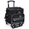 48-Can Collapsible Cooler Trolley Bag with Wheels