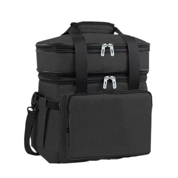 18L Oxford Insulated Lunch Cooler Bag for Outdoor Picnic