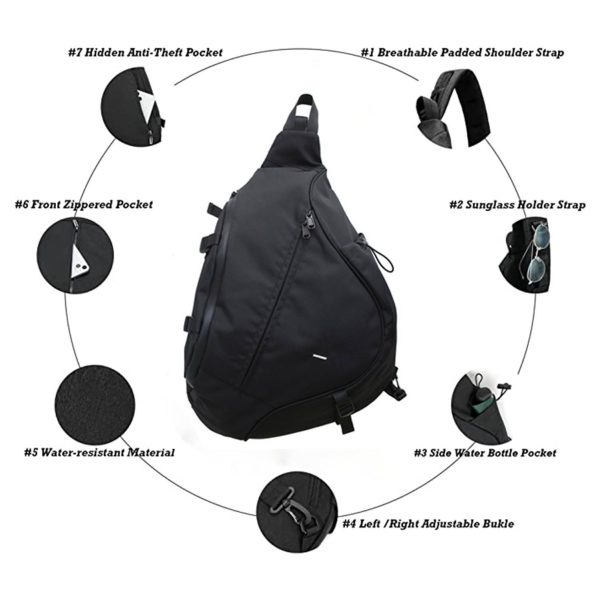 Sling Shoulder Travel Laptops Backpacks