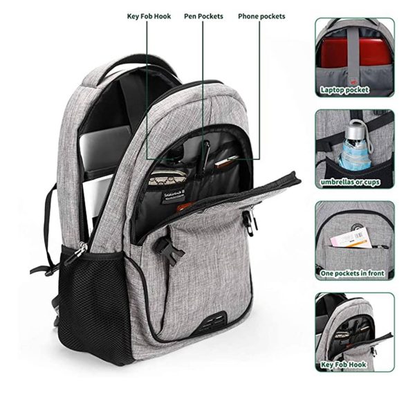 Travel Backpacks Bookbag with USB Charging