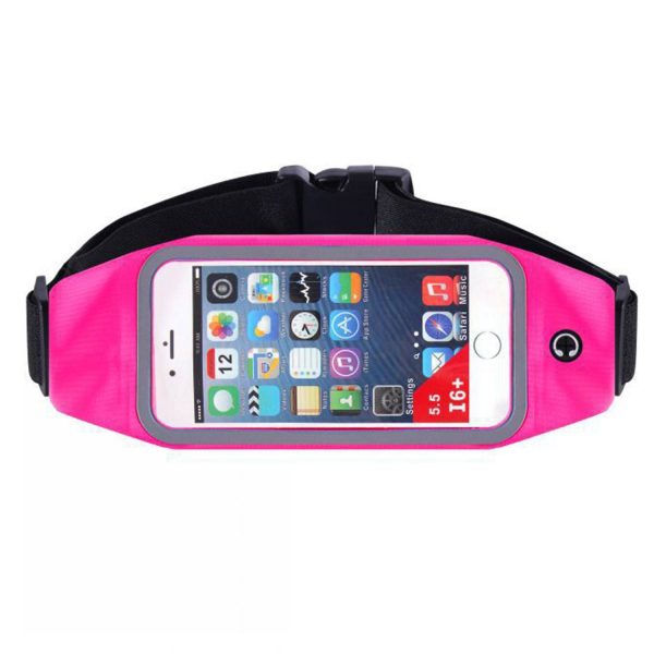 Waterproof Sport Waist Bag – Touchscreen-Compatible Design