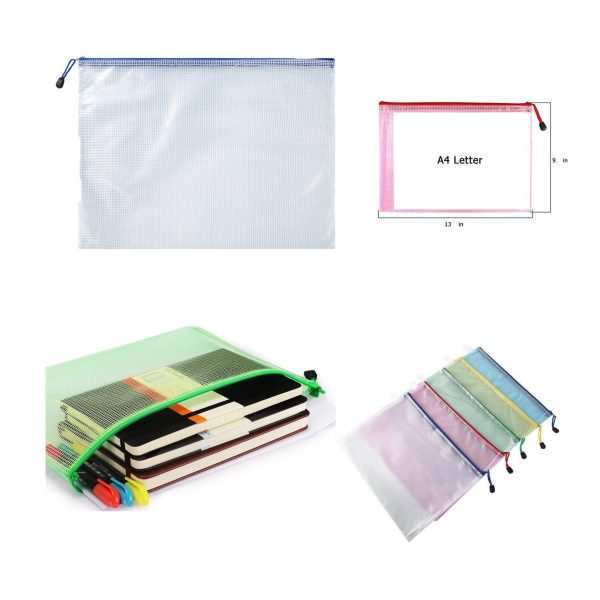 a83b9558-1807-47f3-ae3c-9b2277ec1983_BL229_2.jpg Zipper Mesh Document Pouch Bag