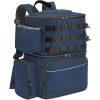 26L Waterproof Fishing Backpack w/ Cooler Compartment