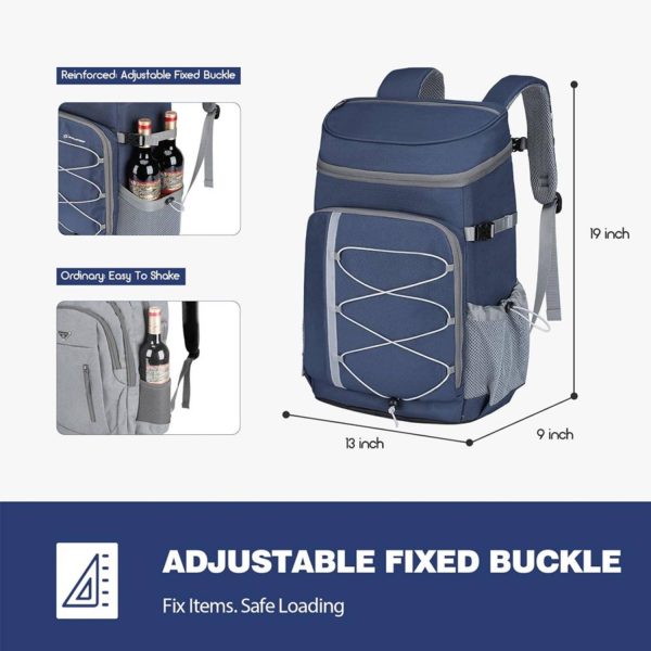35L Oxford Insulated Cooler Backpack for Travel