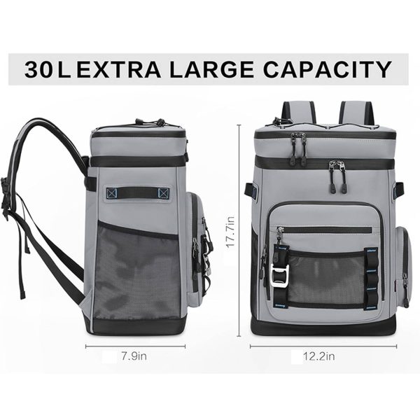30L Insulated Cooler Backpack – Waterproof & Camping-Ready