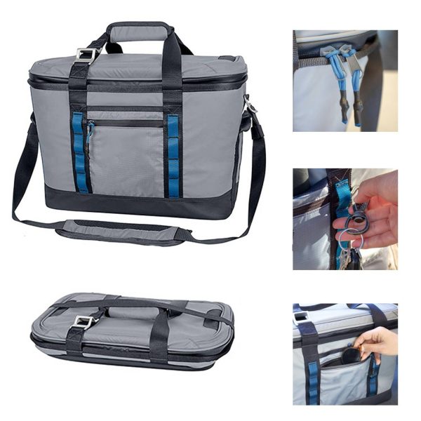 Insulated Leakproof Collapsible Cooler Bag