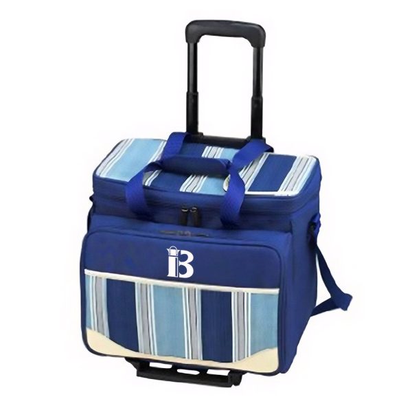 70L Wheeled Oxford Insulated Lunch Cooler Bag for Camping