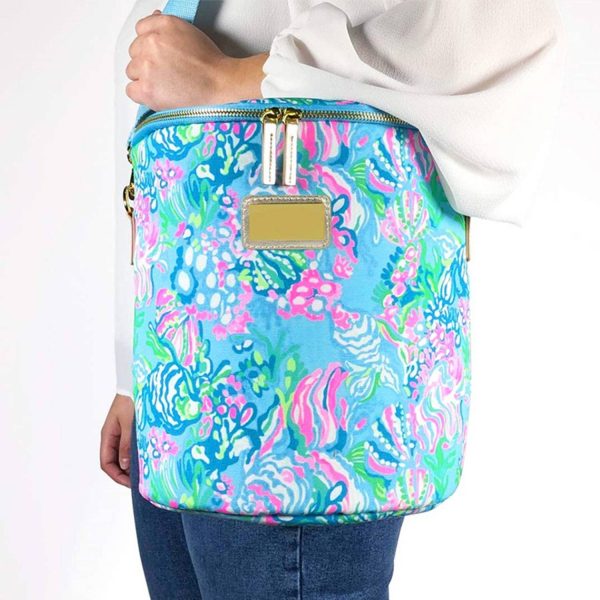 7L Portable Oxford Farbic Insulated Cooler Lunch Bag