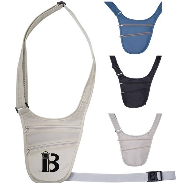 Nylon Travel Anti-Theft Waist Bag – Secure & Lightweight