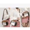 PU Leather Waterproof Crossbody Bags w/ Adjustable Strap