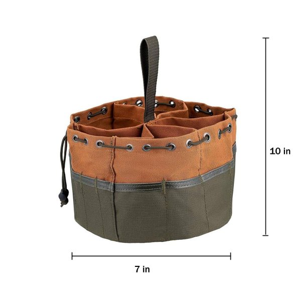 Multifunctional Canvas Tool Storage Bag w/ Drawstring