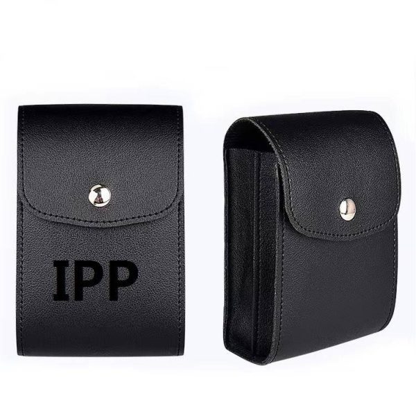 PU Leather Charge Pouch Travel Organizer Mouse Bag