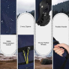 Large Capacity Foldable Waterproof Duffle Bag with Wheels
