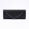 Women's Envelope Clutch Bag with Detachable Chain