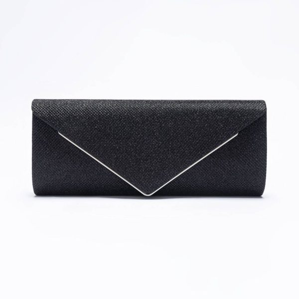 Women's Envelope Clutch Bag with Detachable Chain