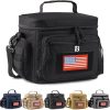 12L Oxford Insulated Cooler Bag w/ Handle for Outdoor Picnic