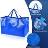 PP Woven Waterproof Foldable Shopping Bag w/ Handle
