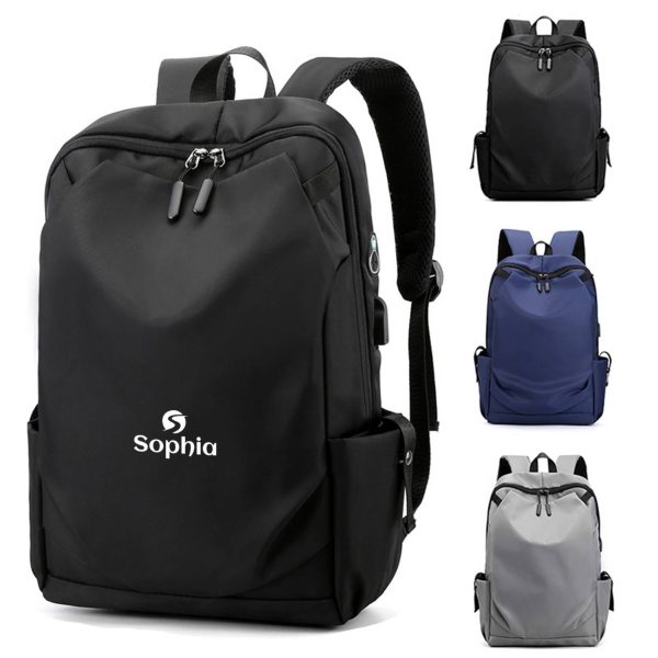 Backpack With USB Charging Port