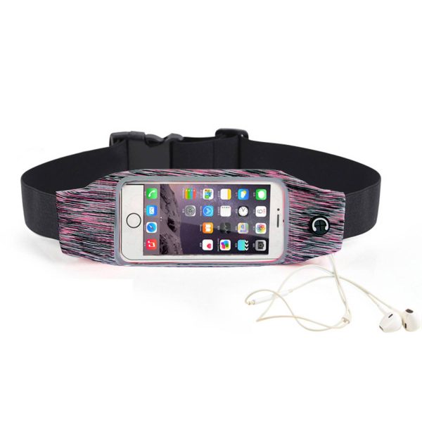 Waterproof Sport Waist Bag – Touchscreen-Compatible Design