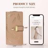 Trendy Korean Leaf Pattern Zipper Clasp Handbag Wallet