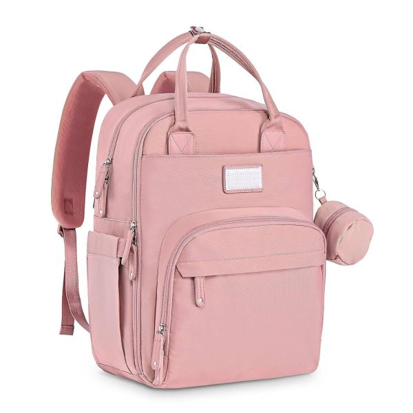 Waterproof Durable Travel Diaper Backpack w/ Multi-Pocket