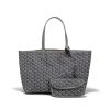 Large Capacity Linen Canvas Beach Bag w/ Wallet
