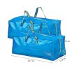 76L Durable PP Woven Zippered Storage Bag for Household